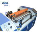 China Supplier Semi-Automatic 1.5kw PE Cling Wrap Roll Manufacturing Machine